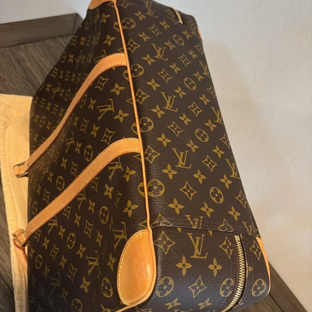 EUC [Louis Vuitton] Authentic Sirius 45 Travel Carryon Suitcase Bag Briefcase - Picture 9 of 16